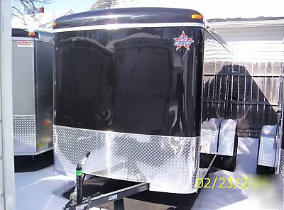 New 2010 6X10 u.s cargo enclosed trailer vent,side door