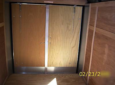 New 2010 6X10 u.s cargo enclosed trailer vent,side door