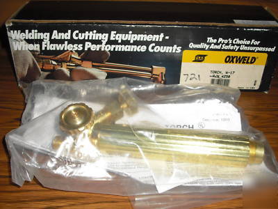 New esab oxweld w-17 torch assembly - 4250 brand in box
