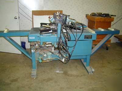 Norfield 450 flow-thru jamb stop stitcher