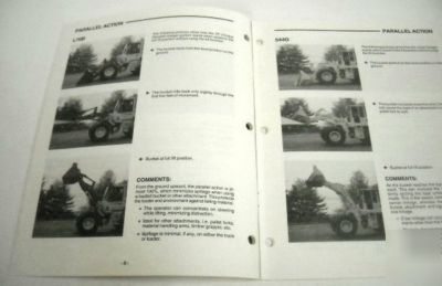 Vme 1994 volvo bm L70B vs john deere & cat brochure lot