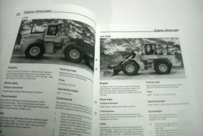 Vme 1994 volvo bm L70B vs john deere & cat brochure lot