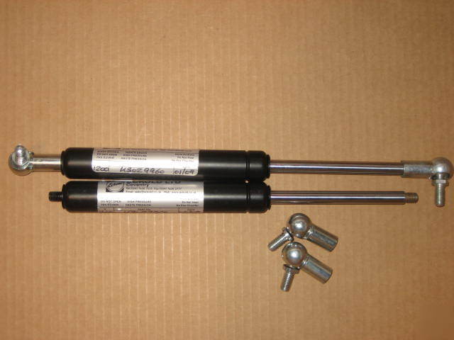 (2) eckold ltd high pressure gas springs 14-3/4