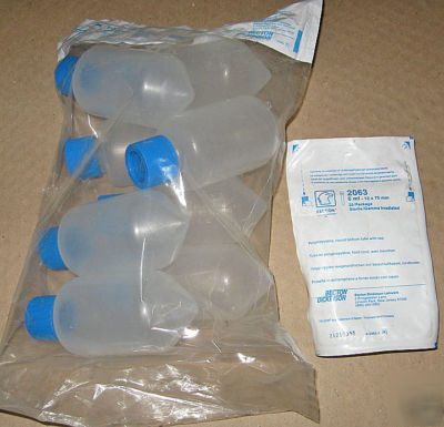 30+ falcon 225ML disposable centrifuge tubes +6ML round