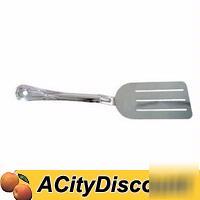 6DZ update slotted stainless spatulas economy turners