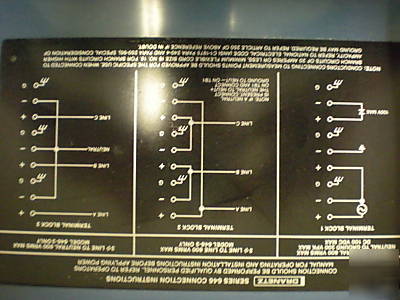 Dranetz model 646 power line disturbance analyzer