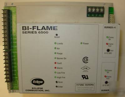 Eclipse series 6500 bi-flame burner management system 