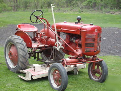 Farmall a w/belly mower