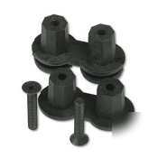 Hon simplicity ii multi-angle connector - black