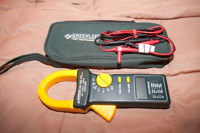 New greenlee cm-1200 clamp-on ammeter - brand - deal