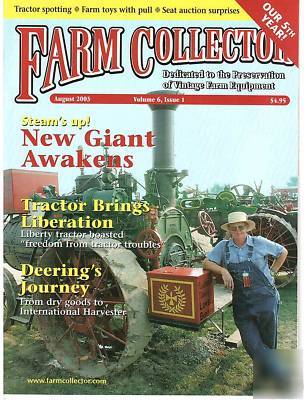 New liberty tractor, william deering history, giant
