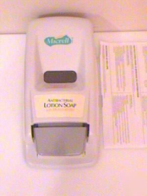 New micrell antibacterial, lotion soap dispenser, 