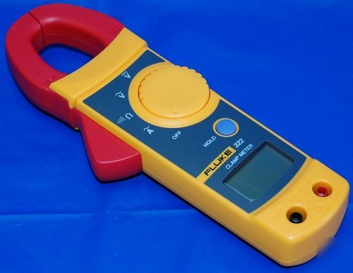 Nice fluke 322 clamp multimeter electronic meter