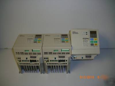 Omron sysdrive 3G3EV-AB004MA 1 ph input 0.4KW inverters