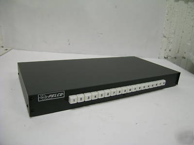 Pelco MS518LDT switcher 18 position manual looping