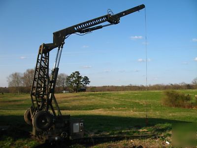 Portable jib crane hoist regent jack cobra 1500 lbs