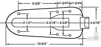 Premco pr-101 latch w/ strike