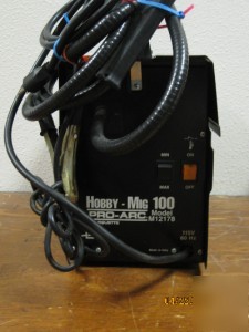 Pro arc M12178 hobby mig 100 welder by marquette black