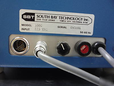 South bay jet thinning instrument mdl 550 electropolish