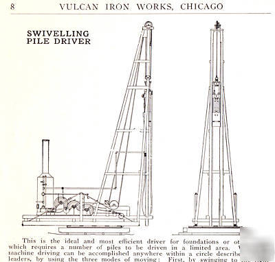 1917 pile driver equipment on cd ho HON3 ON3 ON30 fsm