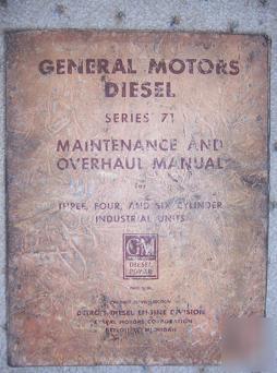 1953 gm detroit diesel 71 engine manual industrial w