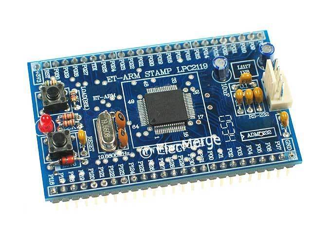 ARM7 LPC2119 nxp philips basic stamp module arm board
