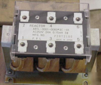 New * in box* _ fanuc line reactor #A81L-0001-0083 sc-01