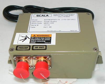 New scala 8000B/sps/n-75 power supply 
