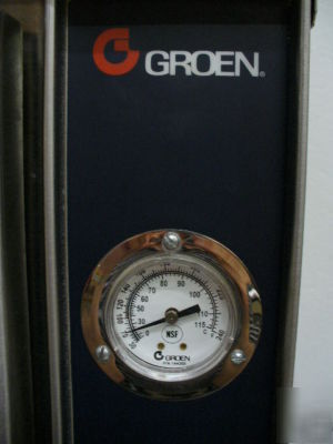 Used groen electric steamer vrc-6E vortex 2006 model 