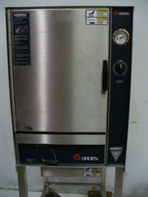 Used groen electric steamer vrc-6E vortex 2006 model 