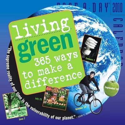 Living green - recycling energy saving - 2010 calendar