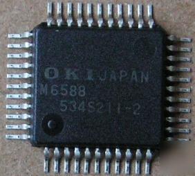 MSM6588 adpcm solid-state recorder serial register
