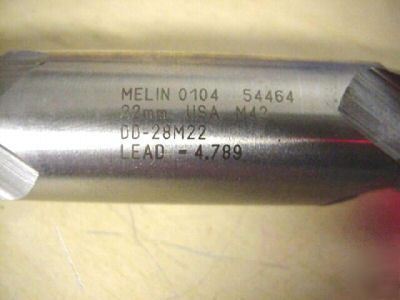Melin tool dd-28M22, 22 mm x 7/8
