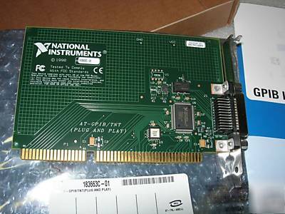 National instruments at-gpib/tnt ieee 488 interface