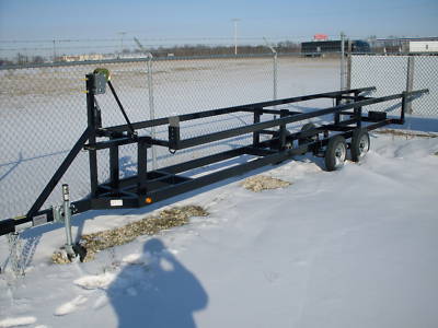 New 2010 quality pontoon trailer 24FT crank up low $$$$