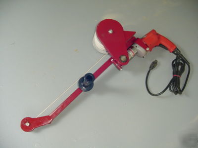 Reel-ez commercial power cable & wire puller 