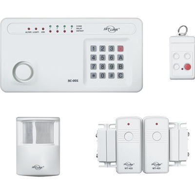 Skylink security system kit, model# SC100