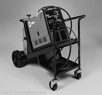 Miller millermatic 211 dlx cart & spoolgun 907422 ++