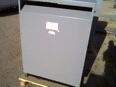 New 45 kva 480 delta to 240 d/120 3 phase transformer