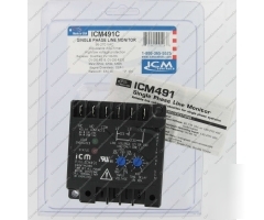 New ICM491 single-phase line voltage monitor 
