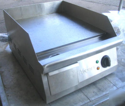 New adcraft electric flat griddle 16