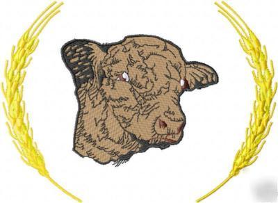New classic jacket PERSONALIZEDFREE4UR farm w bull logo