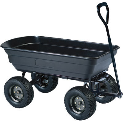 New northern tool & equipment poly dump cart - 