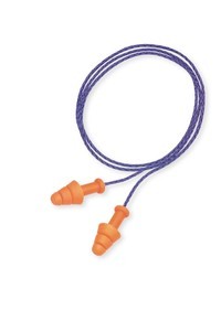 New wise smartfit multiple-use earplugs corded lot 100 