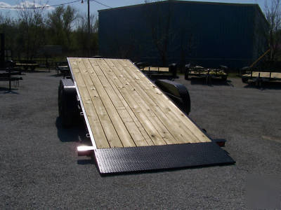 2010 flatbed tilt trailer, equipment trailer