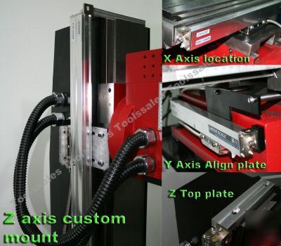 3 axis dro axis linear scale kits mill seig X3