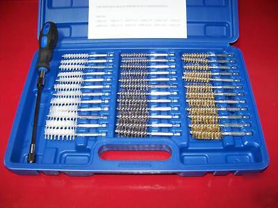 38PC round wire brush quick change driver extra long 