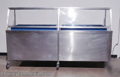 Frozen food fish table seafood meat ice cold pak