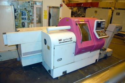 Gildemeister twin-spindle cnc turning center