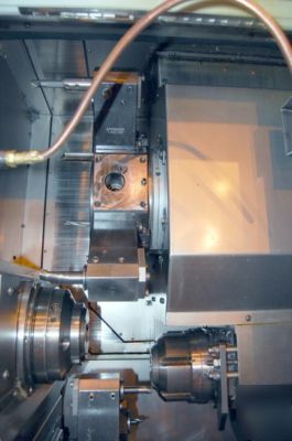 Gildemeister twin-spindle cnc turning center